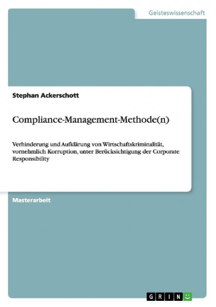 Compliance-Management-Methode(n)
