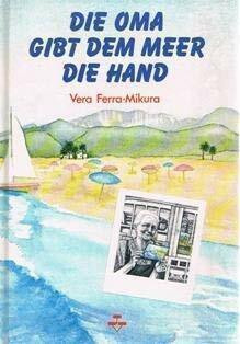 Die Oma gibt dem Meer die Hand