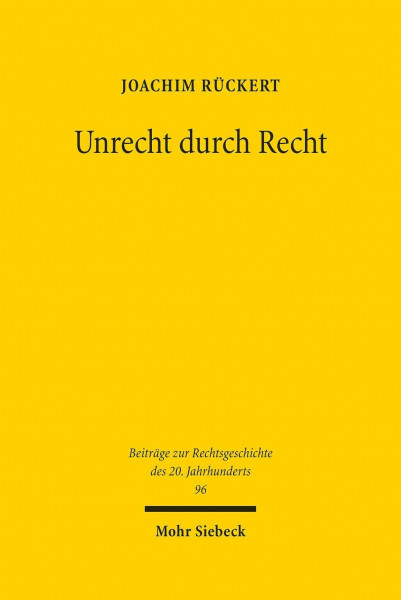 Unrecht durch Recht