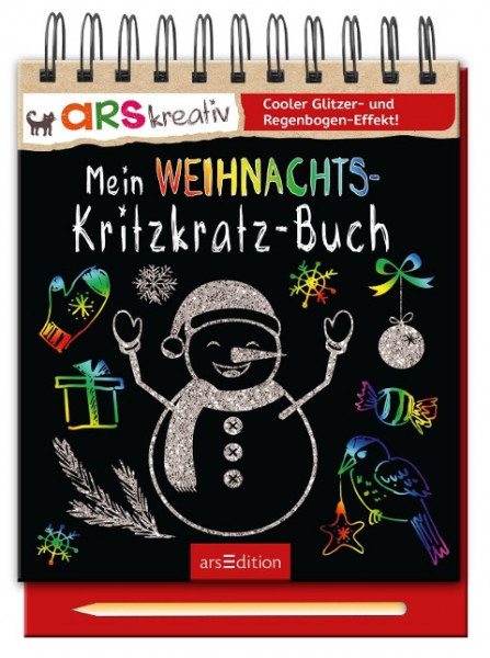 Mein Weihnachts- Kritzkratz-Buch