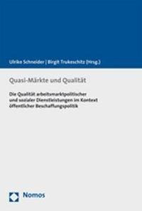 Quasi-Märkte und Qualität