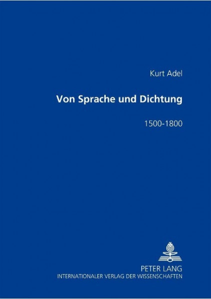 Von Sprache und Dichtung