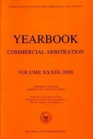 Yearbook Commercial Arbitration Vol XXXIV 2009 (International Council For Commercial Arbitration, Band 34)