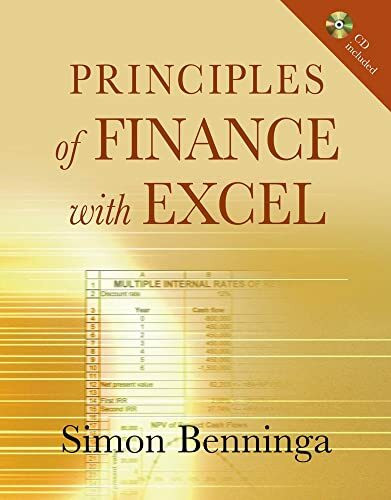 Principles of Finance With Excel