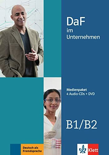 DaF im Unternehmen B1–B2: Medienpaket (4 Audio-CDs + DVD)