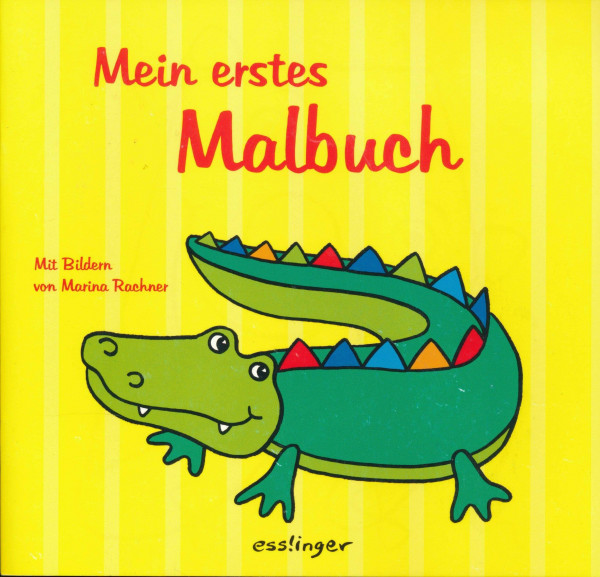 Mein erstes Malbuch - Krokodil