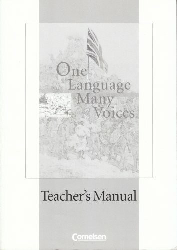 One Language Many Voices Teacher's Manual