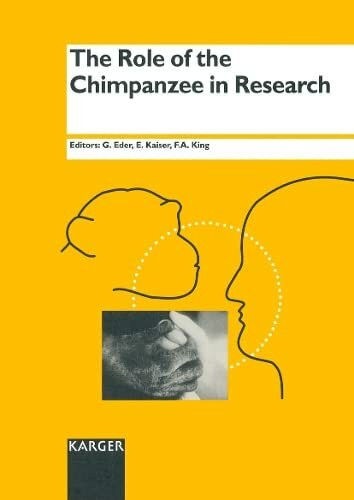 The Role of the Chimpanzee in Research: Symposium, Vienna, May 22-24, 1992