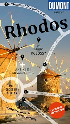 DUMONT direkt Reiseführer Rhodos: Mit großem Faltplan