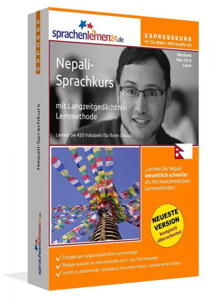 Sprachenlernen24.de Nepali-Express-Sprachkurs. CD-ROM