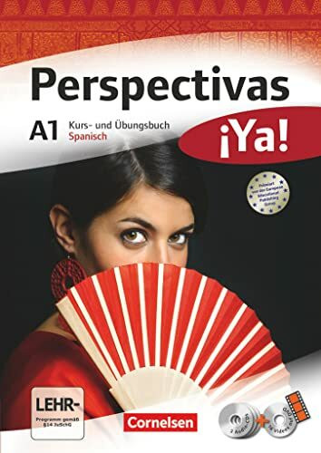 Perspectivas ¡Ya! - Spanisch für Erwachsene - Aktuelle Ausgabe - A1: Kurs- und Übungsbuch mit Vokabeltaschenbuch und Lösungsheft - Mit drei CDs sowie ... DVD (Perspectivas ¡Ya!, Aktuelle Ausgabe, A1)