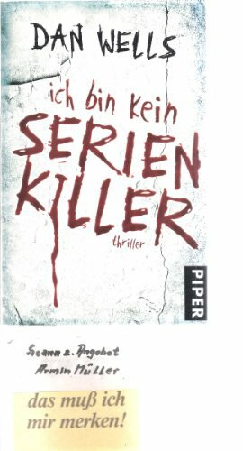 Ich bin kein Serienkiller: Thriller