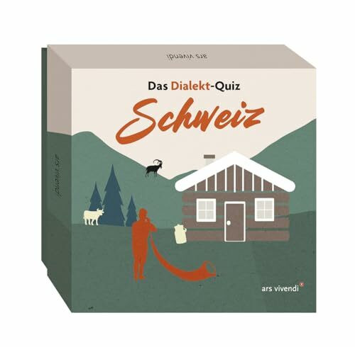 Dialekt-Quiz Schweiz: Box mit 66 Spielkarten und Anleitung