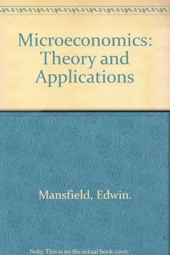 MICRO THY 7E SHT PA: Theory and Applications
