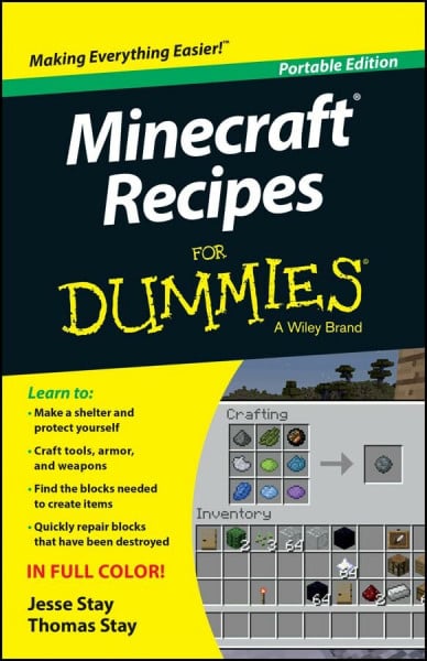 Minecraft Recipes for Dummies: Portable Edition (For Dummies Series)