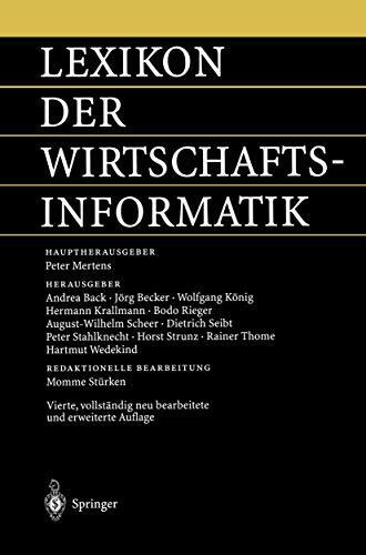 Lexikon der Wirtschaftsinformatik (German Edition)