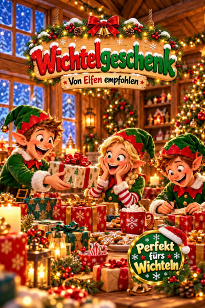 Wichtelgeschenk – von Elfen empfohlen!: Wichteln | Weihnachtsgeschenk | Geschenkidee | Kollegen | Büroweihnachten | Firmenwichteln | Vereinswichteln | ... | Freunde | Familie | Xmas | Frohes Fest