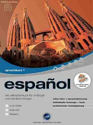 Espanol 1. Version 8. Sprachkurs. 2 CD-ROMs für Windows 95/98/ME/2000/NT4.0/XP