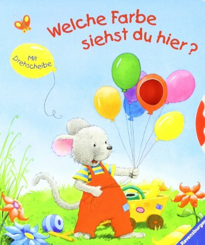 Welche Farbe siehst du hier?: Mit Drehscheibe