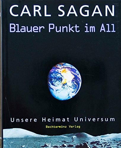Blauer Punkt im All