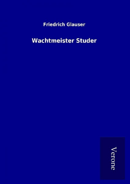 Wachtmeister Studer