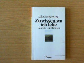Zu wissen, wo ich lebe