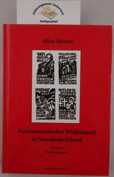 Kommunistischer Widerstand in Nazideutschland: Vorw. v. Peter Gingold