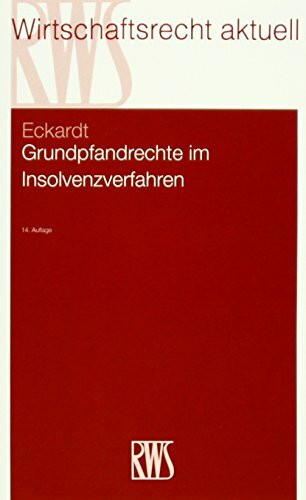 Grundpfandrechte im Insolvenzverfahren: Voraussetzungen, Rechtsfolgen, Drittschuldnerberatung (RWS-Skript)