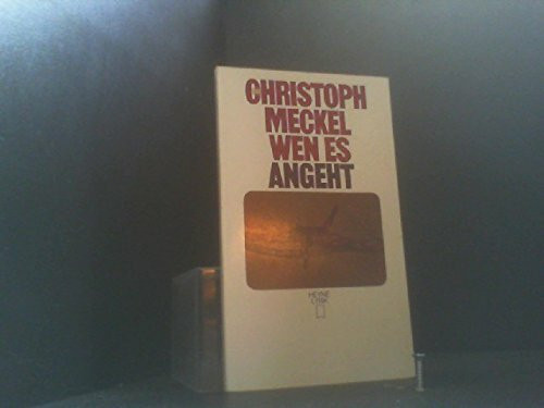 Wen es angeht.
