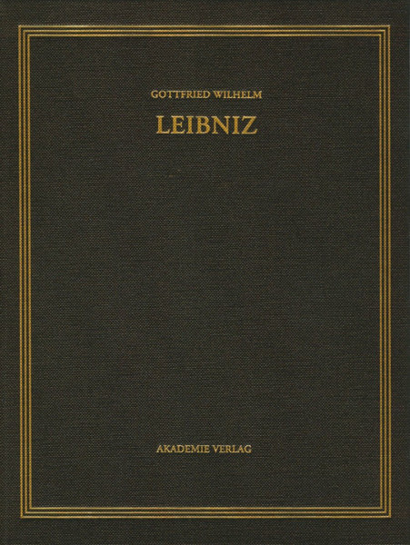 Januar – September 1704 (Sämtliche Schriften und Briefe)
