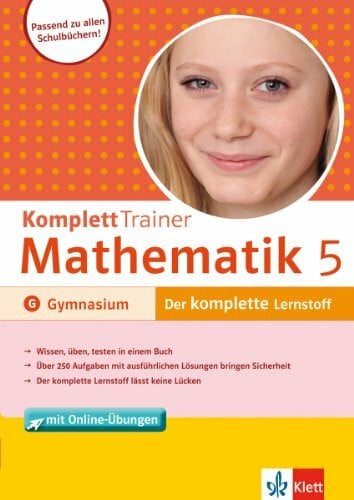 Klett Komplett Trainer Mathematik Gymnasium Klasse 5