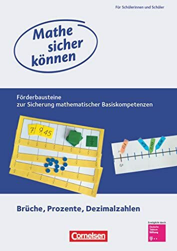 Mathe sicher können - Förderbausteine zur Sicherung mathematischer Basiskompetenzen - 5.-7. Schuljahr: Brüche, Prozente und Dezimalzahlen - Förderheft ... (Mathe sicher können, 5.-7. Schuljahr)