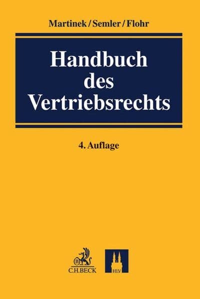 Handbuch des Vertriebsrechts: National - international Handbuch des Vertriebsrechts: National - international