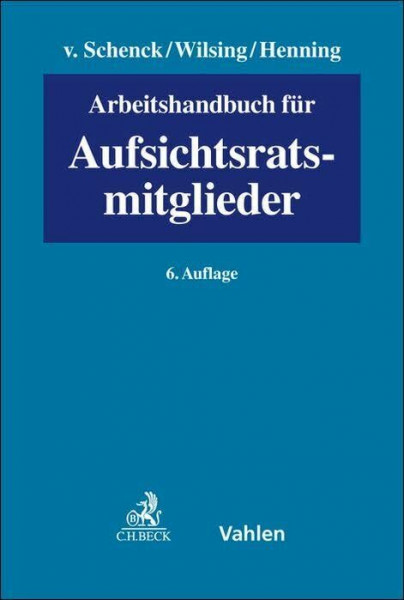 Arbeitshandbuch für Aufsichtsratsmitglieder