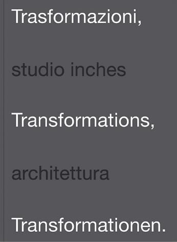 Transformazioni, Transformations, Transformationen