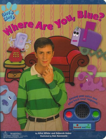 Talk Back Books Where Are You Blue (Blue's Clues)