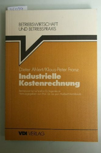 Industrielle Kostenrechnung