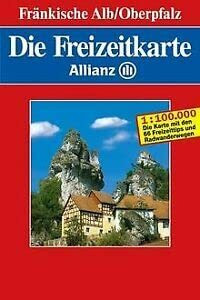 Freizeitkarte Allianz Fränkische Alb / Oberpfalz 1 : 100 000