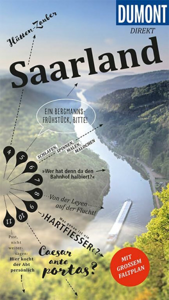DuMont direkt Reiseführer Saarland: Mit großem Faltplan