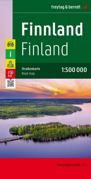 Finnland, Autokarte 1:500.000 (freytag & berndt Auto + Freizeitkarten)