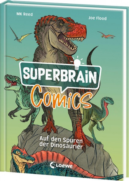 Superbrain-Comics - Auf den Spuren der Dinosaurier