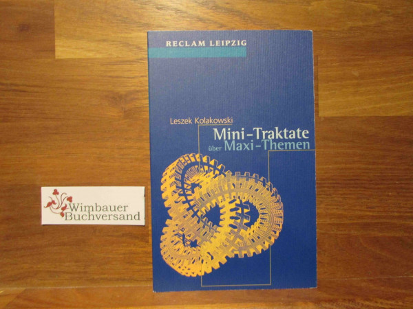 Mini-Traktate über Maxi-Themen