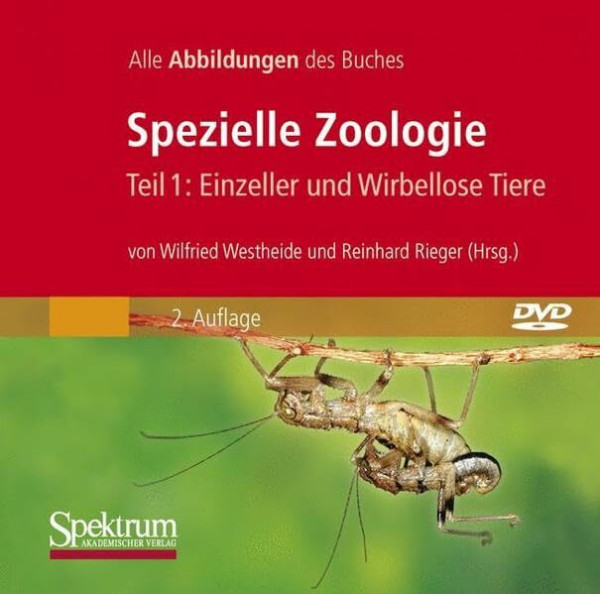 Spezielle Zoologie.Tl.1,CD-ROM: Einzeller und Wirbellose Tiere. Alle Abbildungen des Buches