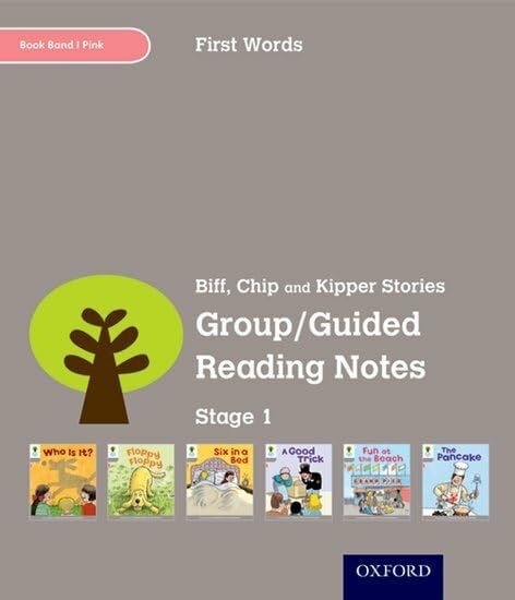 Oxford Reading Tree: Level 1: First Words: Group/Guided Reading Notes