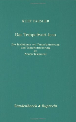 Das Tempelwort Jesu