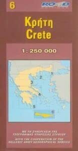 Map of Crete (Maps of Greece, Band 6)