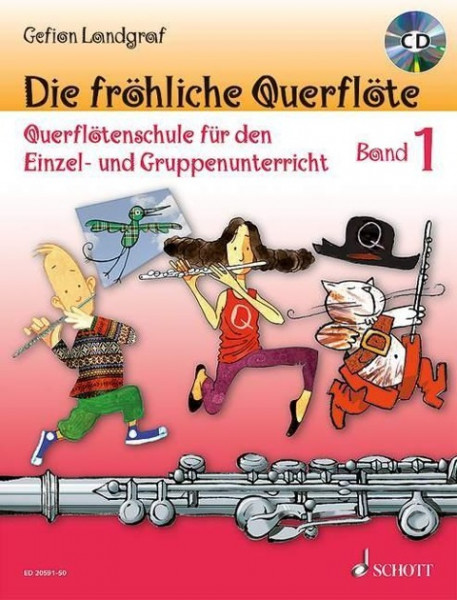 Die fröhliche Querflöte Band 1 mit CD