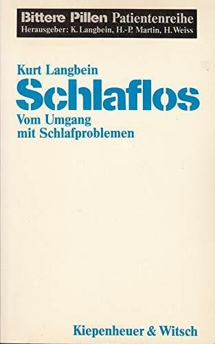 Schlaflos (Bittere Pillen: Patientenreihe)