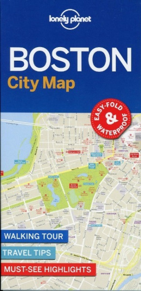 Lonely Planet Boston City Map 1