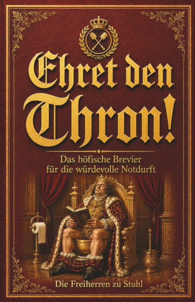 Ehret den Thron! Das höfische Brevier für die würdevolle Notdurft – Das lustige Klobuch für alle, die mit Würde thronen